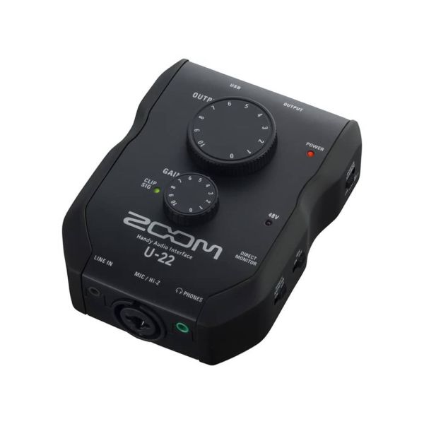Zoom U-22 Ultracompact 2x2 USB Interfaz de audio portátil