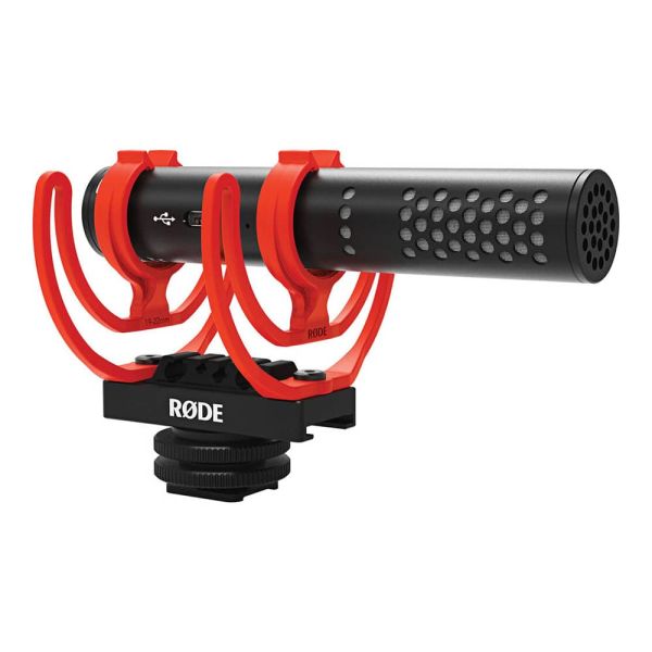 Rode VideoMic GO II Micrófono de cañón analógico/USB ultracompacto para montaje en cámara