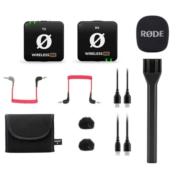 RODE Wireless ME Sistema de micrófono y Adaptador Interview GO
