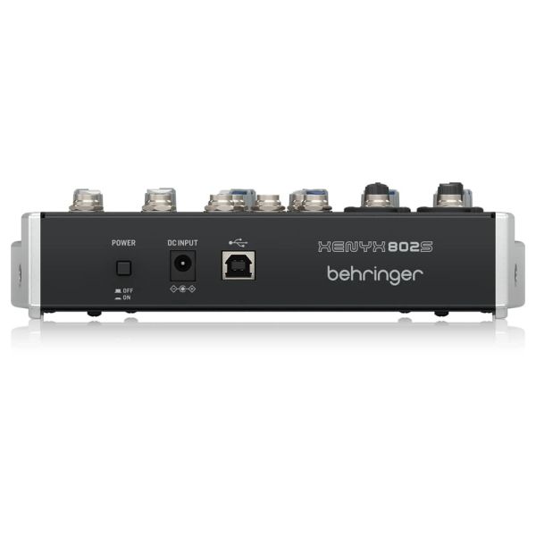 Behringer Xenyx 802S Mezclador Streaming Analógico de 8 canales