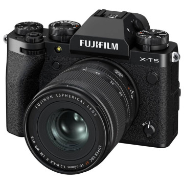 Cámara Mirrorless Fujifilm X-T5 con Lente 16-50mm
