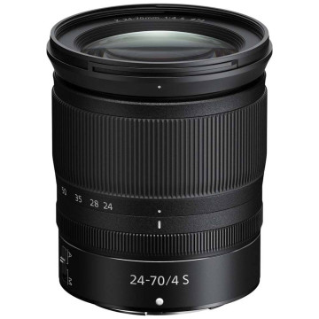 Nikon Objetivo NIKKOR Z 24-70mm f/4 S vista de perfil