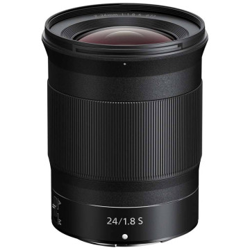 Objetivo Nikon NIKKOR Z 24mm f/1.8 S vista frontal