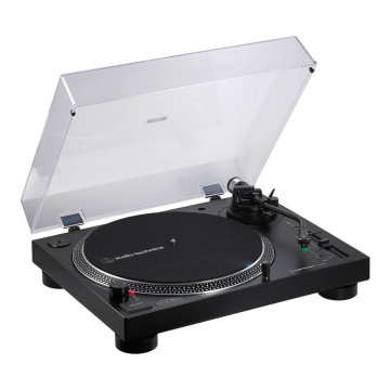 Audio-Technica AT-LP120XBT-USB Tornamesa Manual Bluetooth en color negro