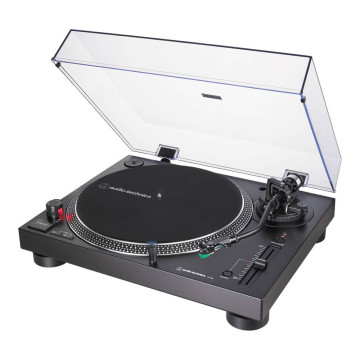 Tornamesa Estéreo AT-LP120XUSB vista de perfil