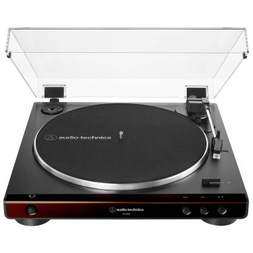 Tornamesa AT-LP60X-BW marrón