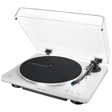 Tornamesa Automática con Bluetooth blanca AT-LP70XBT-WS 