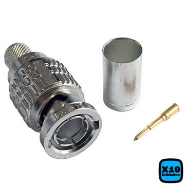 Conector BNC Canare BCP-D55UHD para cable L-5.5CUHD