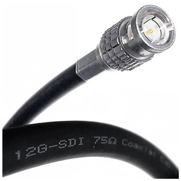 Cable 12G-SDI 4K Canare L-5.5CUHD con conectores