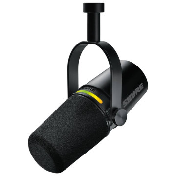 Shure MV7+ Micrófono Podcast XLR/USB (Negro)