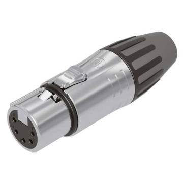 Seetronic SCMF5 Conector XLR Hembra 5 Pines para audio e iluminación DMX