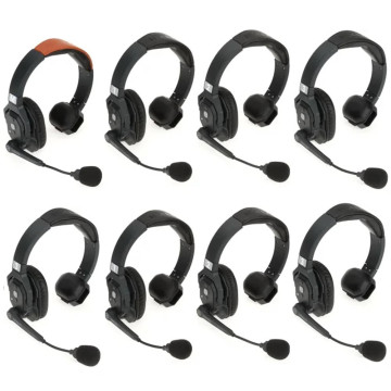 Hollyland Solidcom SE 8S (1.9 GHz) Un Auricular principal y siete auriculares secundarios