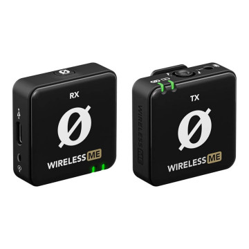 Sistema Wireless ME transmisor y receptor vista de perfil