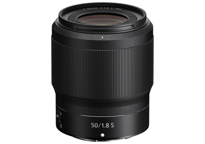 Nikon 50mm f/1.8 S Objetivo NIKKOR Z vista de perfil
