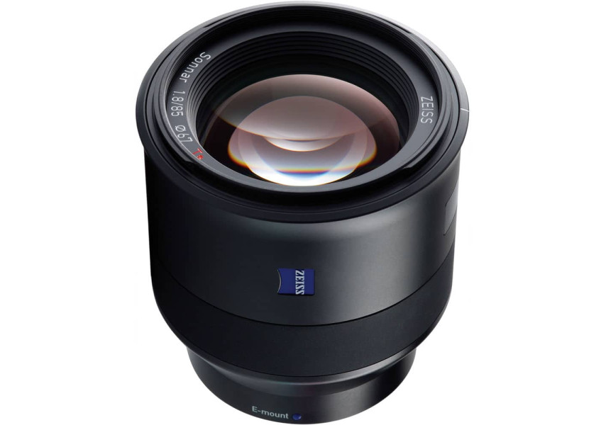 Zeiss Objetivo 85mm f1/8 vista de perfil