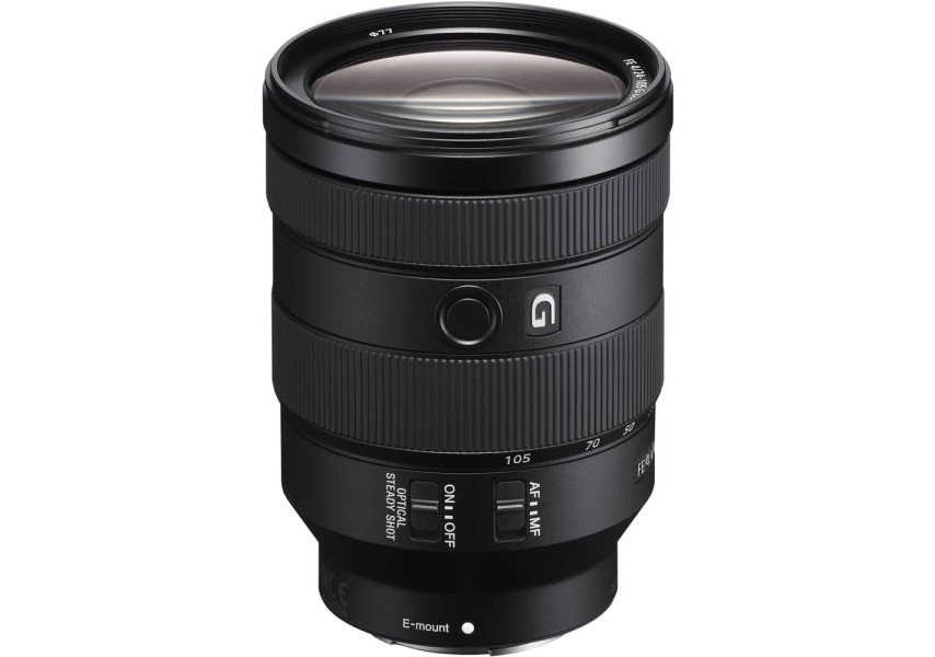 Lente FE 24-105mm F4 G OSS vista frontal