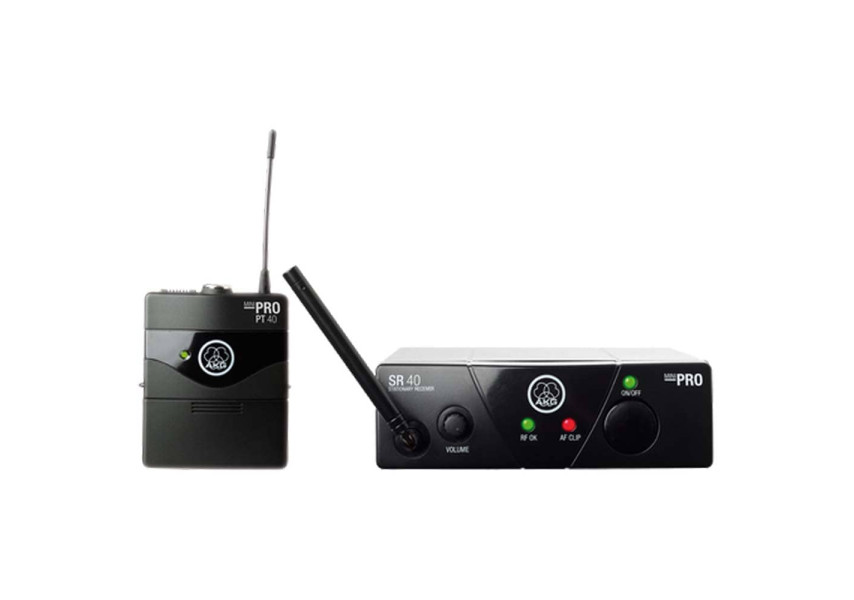 AKG WMS40 Mini Sistema Inalámbrico para Instrumentos vista frontal