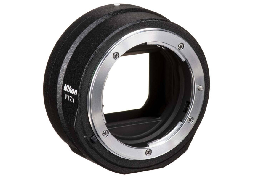Nikon FTZ II Adaptador de montura vista de perfil