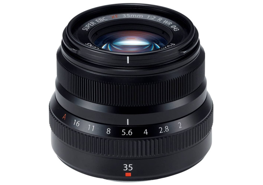 Lente XF 35mm f/2 r WR vista frontal