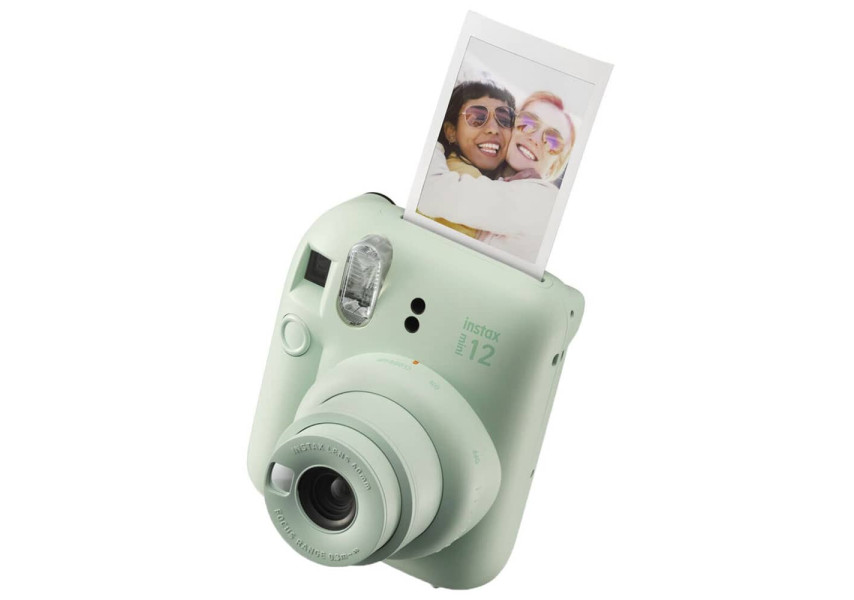 Instax Mini 12 verde menta Cámara de Película Instantánea con foto impresa