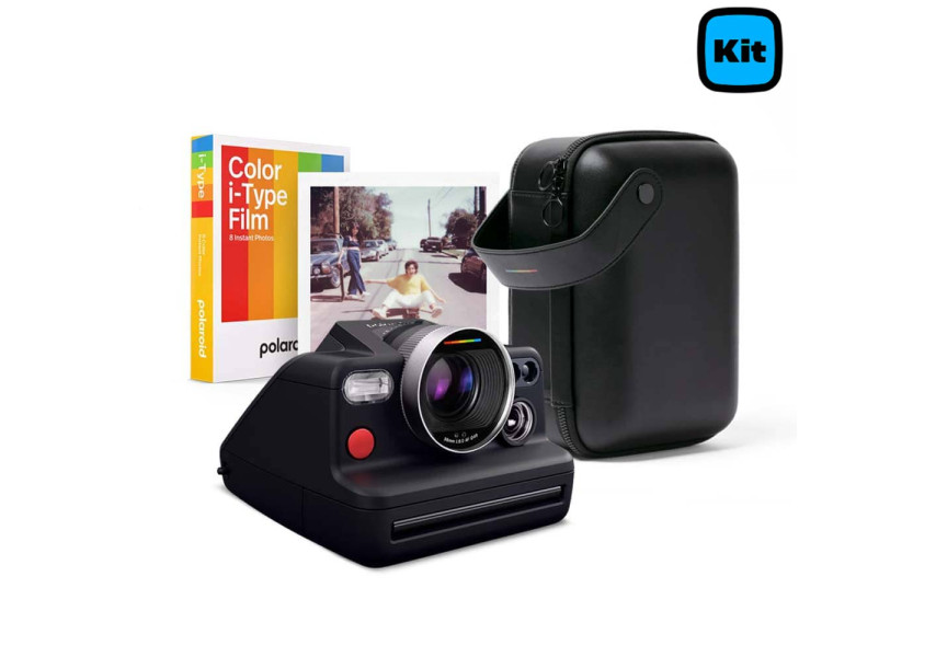 Kit Cámara Polaroid I-2, película i-Type de 8exp y funda premium