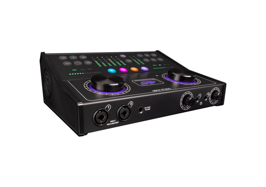 Interfce Mbox Studio vista de perfil