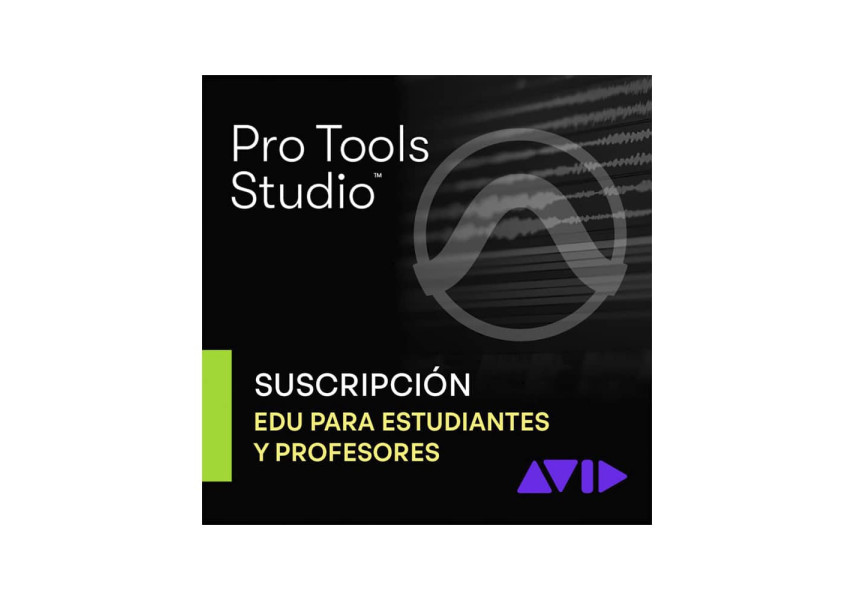 Pro Tools Studio Suscripción Educativa