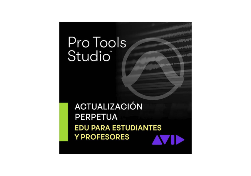 Licencia Perpetua Pro Tools Studio Actualización