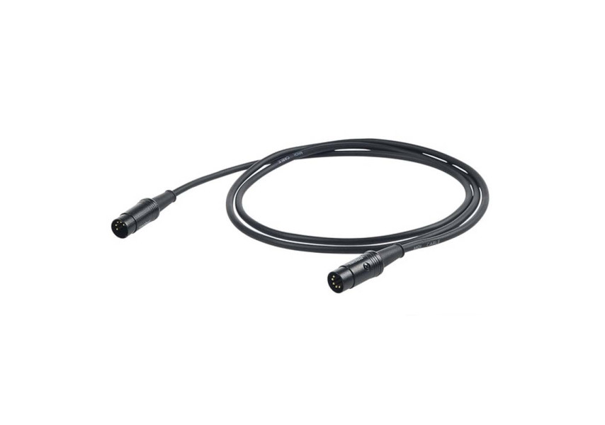 Cable MIDI 5 pines de 3m