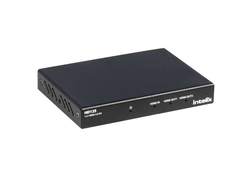 HD12S Distribuidor Amplificado vista de perfil