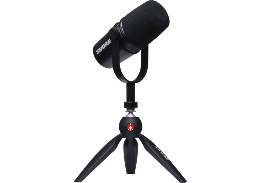 Shure MV7 Kit Micrófono vista de perfil