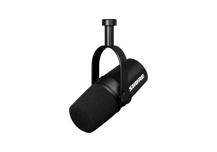 Shure MV7X Micrófono XLR vista de perfil