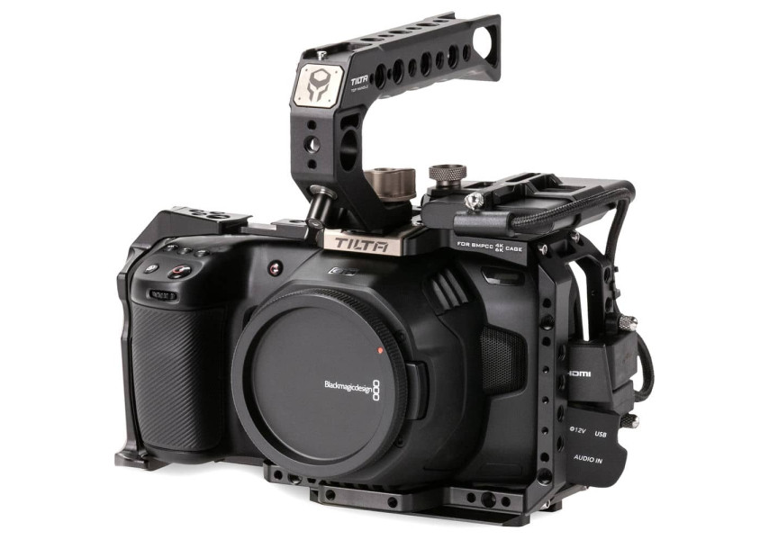 Tilta Kit básico para BMPCC 4K/6K vista de perfil