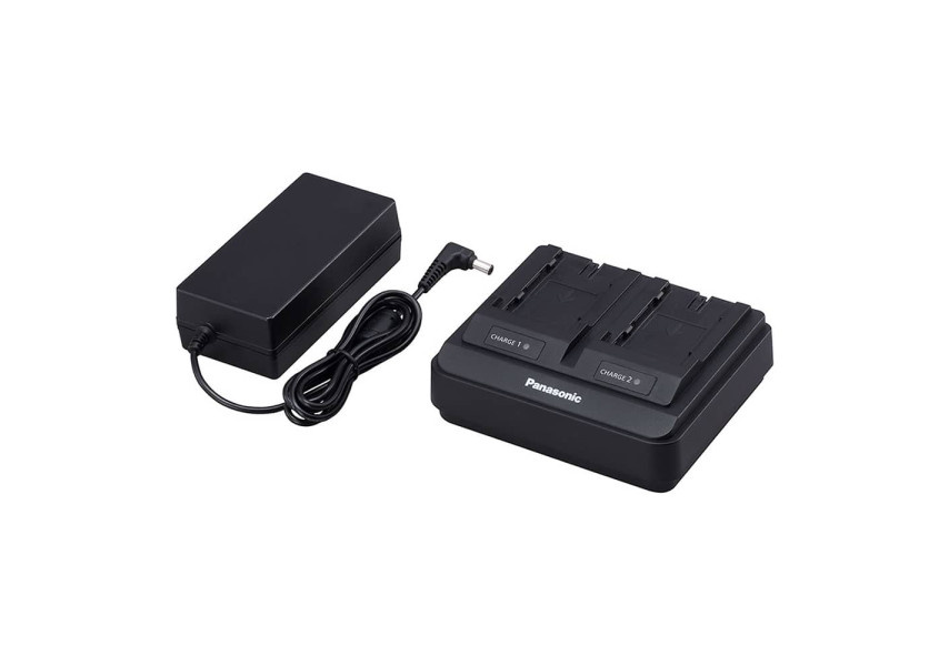 AG-BRD50P Cargador de baterías vista de perfil