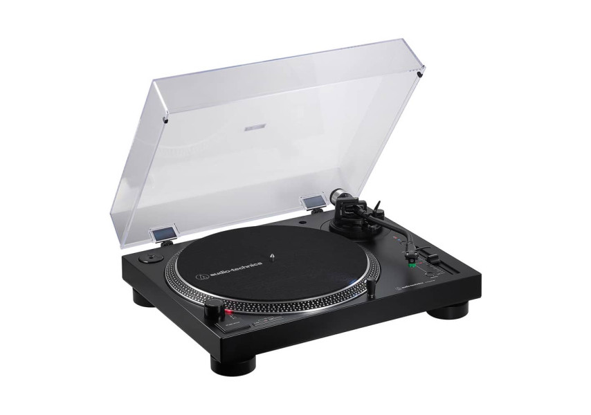 Audio-Technica AT-LP120XBT-USB Tornamesa Manual Bluetooth en color negro