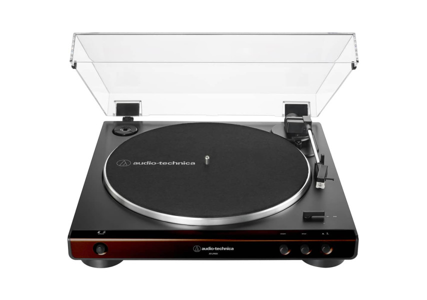 Tornamesa AT-LP60X-BW marrón