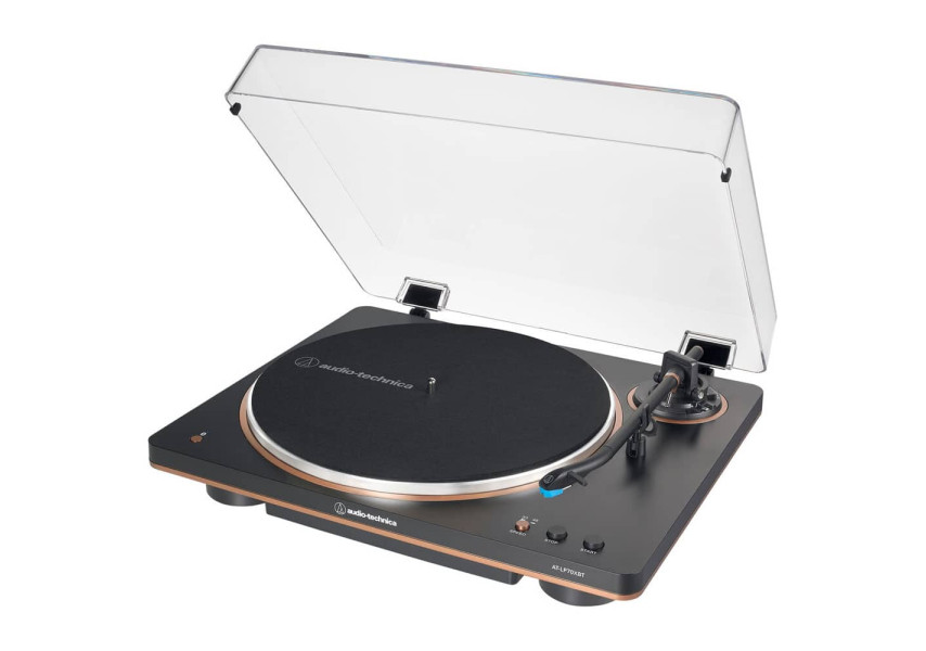 Audio-Technica AT-LP70XB-BZ Tornamesa Automática Bluetooth color negro / bronce