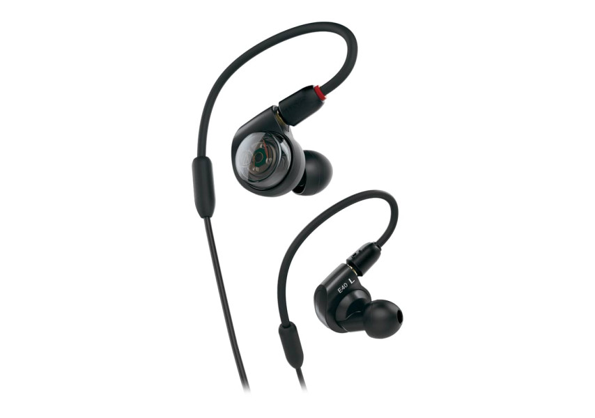Auriculares E-40 vista de perfil
