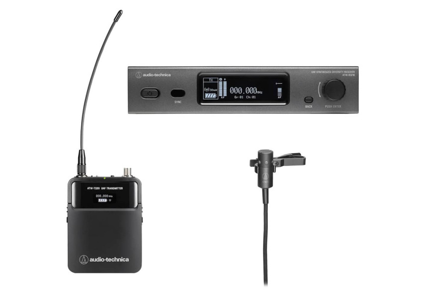 ATW-3211/831 Sistema de micrófono inalámbrico vista de perfil