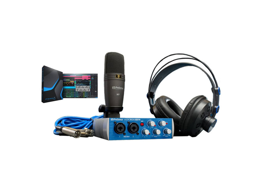 Kit de grabación AUDIOBOX 96 STUDIO vista de perfil