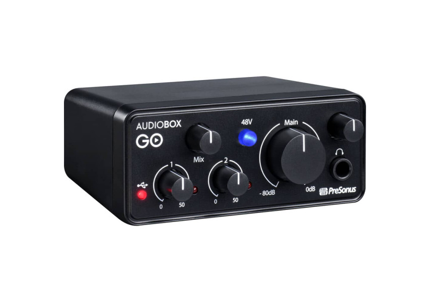 Interfaz AUDIOBOX GO vista de perfil