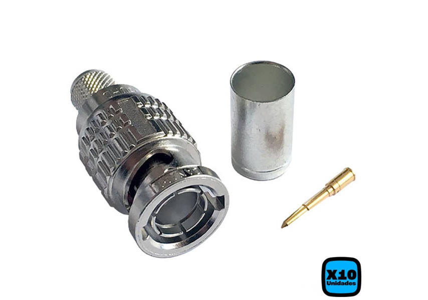 Conector BNC Canare BCP-D55UHD para cable L-5.5CUHD