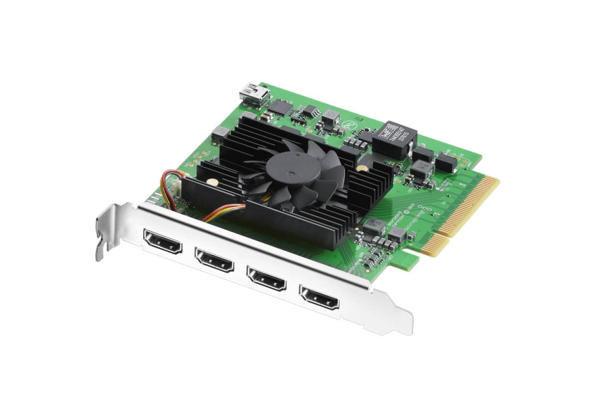 Decklink QUAD HDMI Recorder vista de perfil