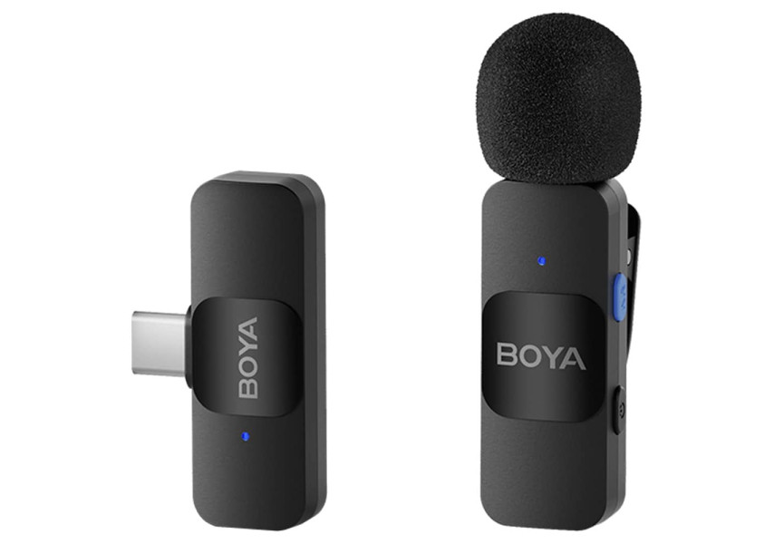 BOYA BY-V10 Sistema de Micrófono Inalámbrico USB-C
