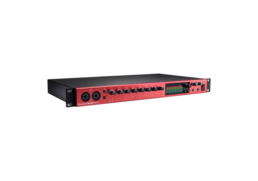 Interface Clarett+ 8Pre vista de perfil