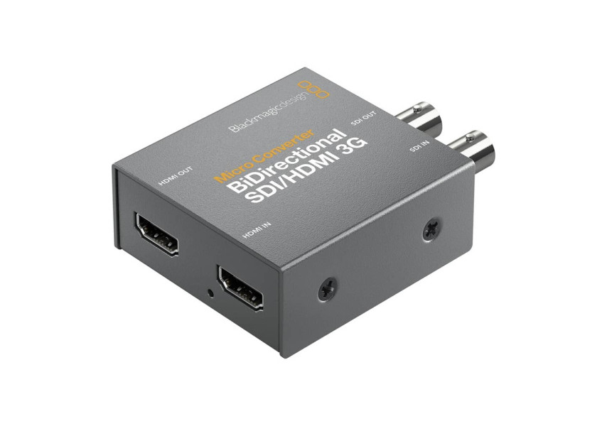 Micro Conversor Bidireccional SDI/HDMI 3G vista conexiones HDMI