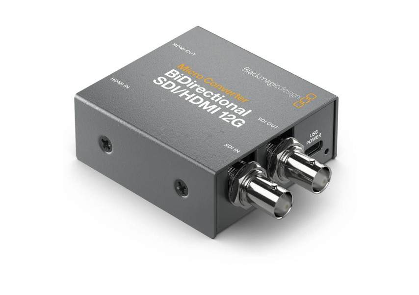 Micro Convert BiDirectional SDI/HDMI 12G vista de perfil