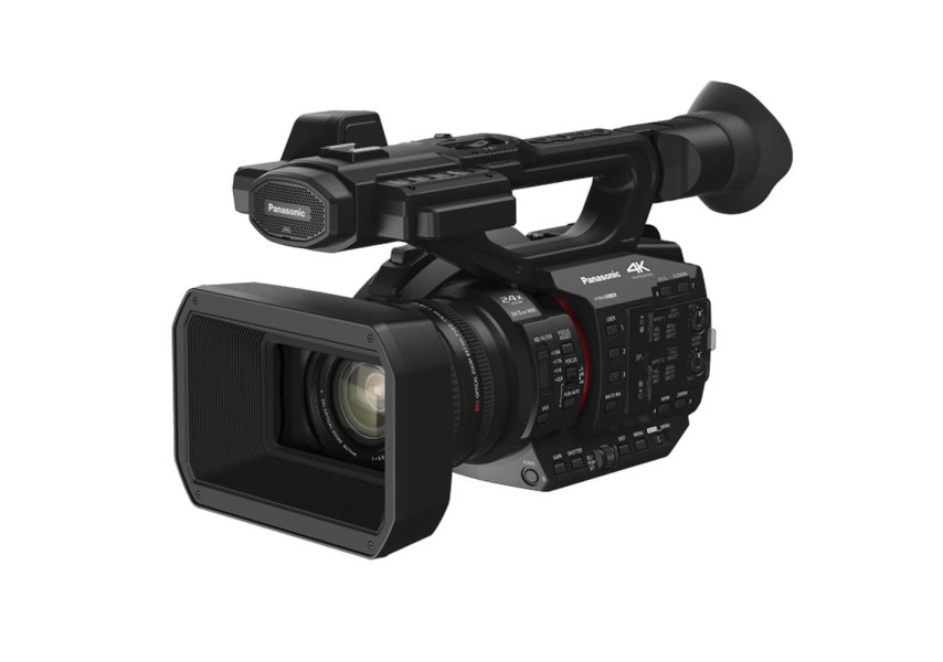 Panasonic HC-X20 vista de perfil