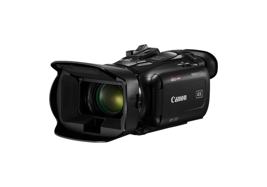 Videocámara Canon HF G70 vista de perfil