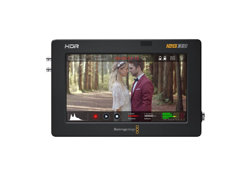 Monitor Video Assist 12G 5" vista frontal